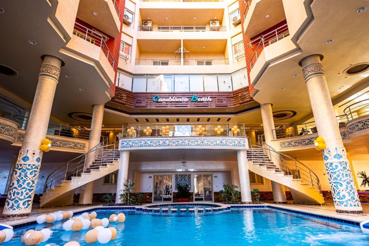 Casablanca Beach Aparthotel Hurghada Exterior foto