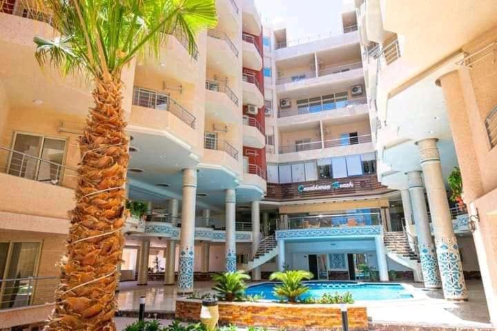 Casablanca Beach Aparthotel Hurghada Exterior foto